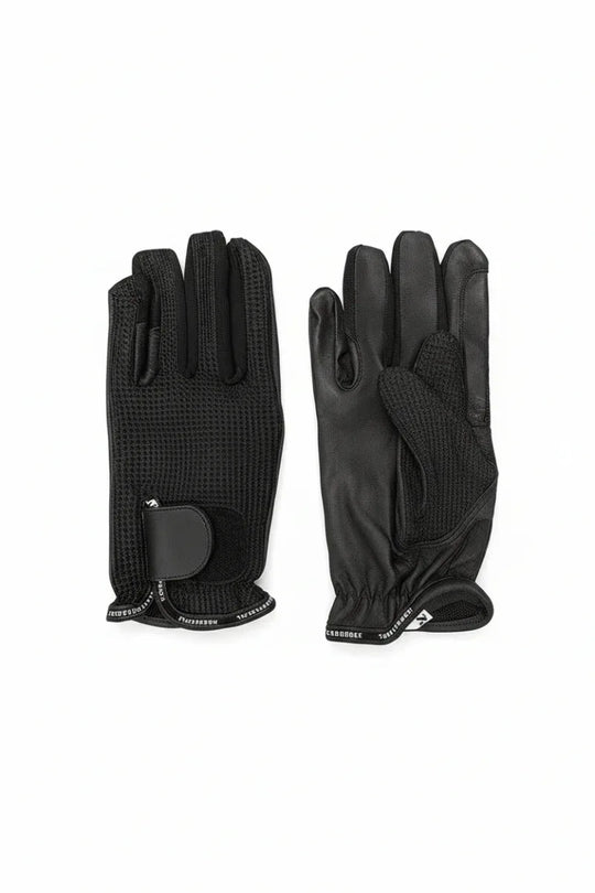 Prestige Tannery Equestrian Riding Gloves – Handcrafted Leather, Reinforced Grip &amp; Ventilated Comfort - Allen-Fitness