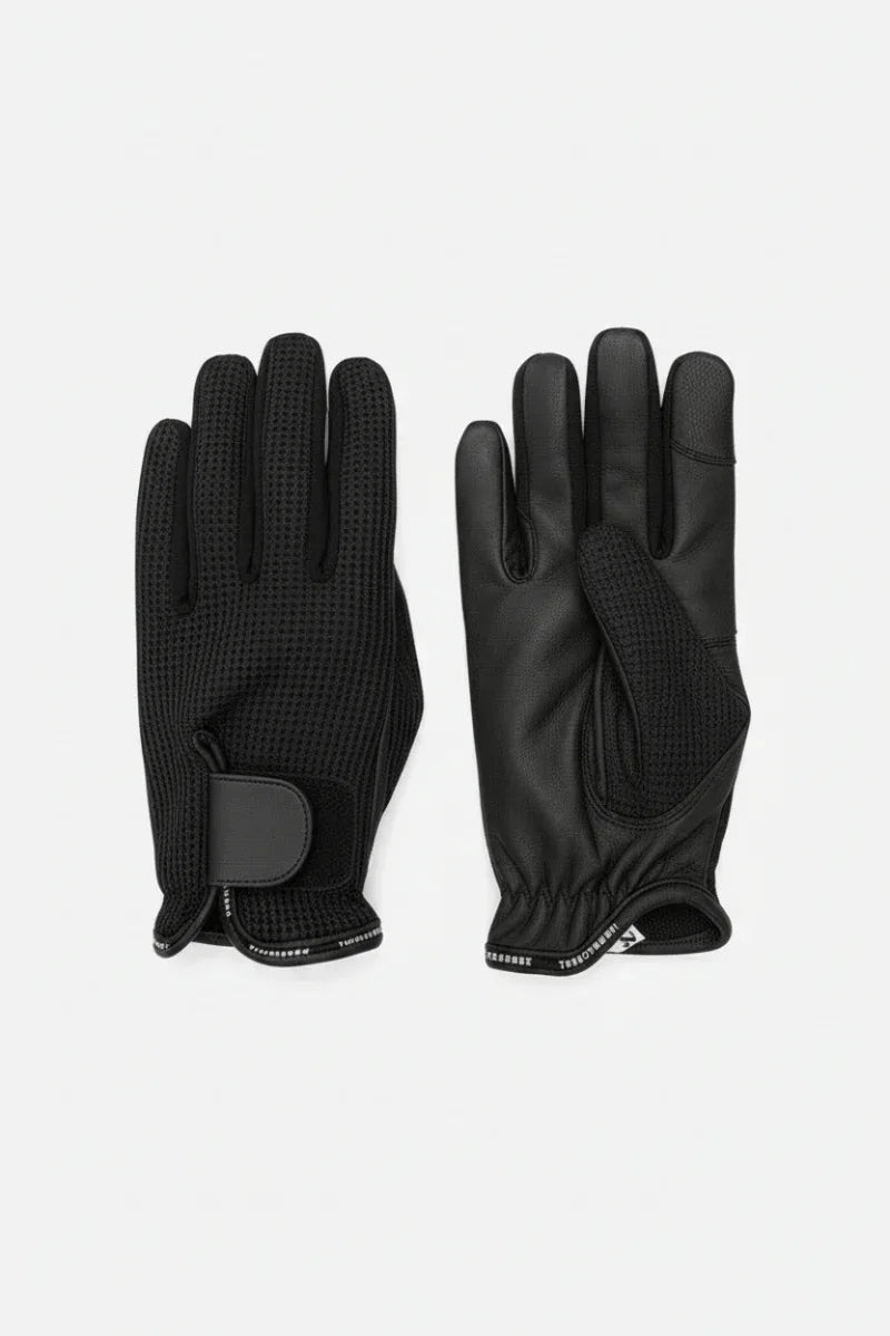 Prestige Tannery Equestrian Riding Gloves – Handcrafted Leather, Reinforced Grip &amp; Ventilated Comfort - Allen-Fitness