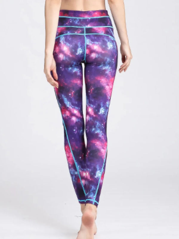 Printed Active High Waist Leggings