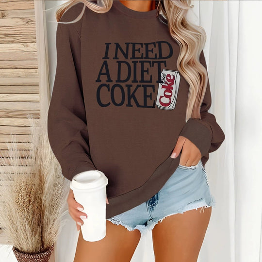 Printed round neck fleece hoodie - Premium Fitness &amp; Activewear for Men &amp; Women|UK
