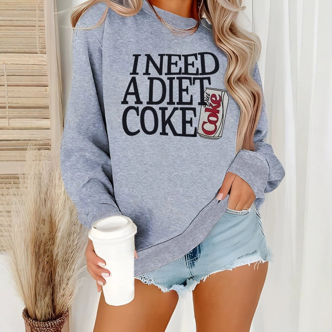 Printed round neck fleece hoodie - Premium Fitness &amp; Activewear for Men &amp; Women|UK