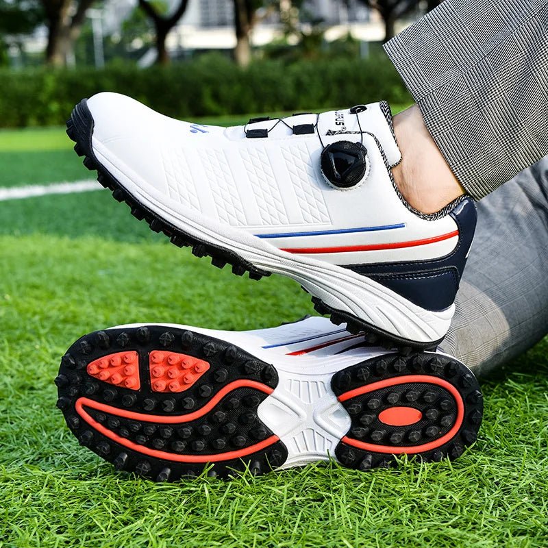 Professional Branded Men's Breathable Men's Outdoor Golf Shoes - Allen - Fitness