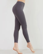 Quick Dry Athletic Leggings with 4-Way Stretch - Essential Ventiflo™ 26" High Waist Leggings - Allen-Fitness