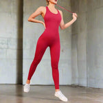 Quick Drying Exercise Jumpsuit for Women - Slimming Fit, Multiple Colors, S to L Sizes Available - Allen-Fitness