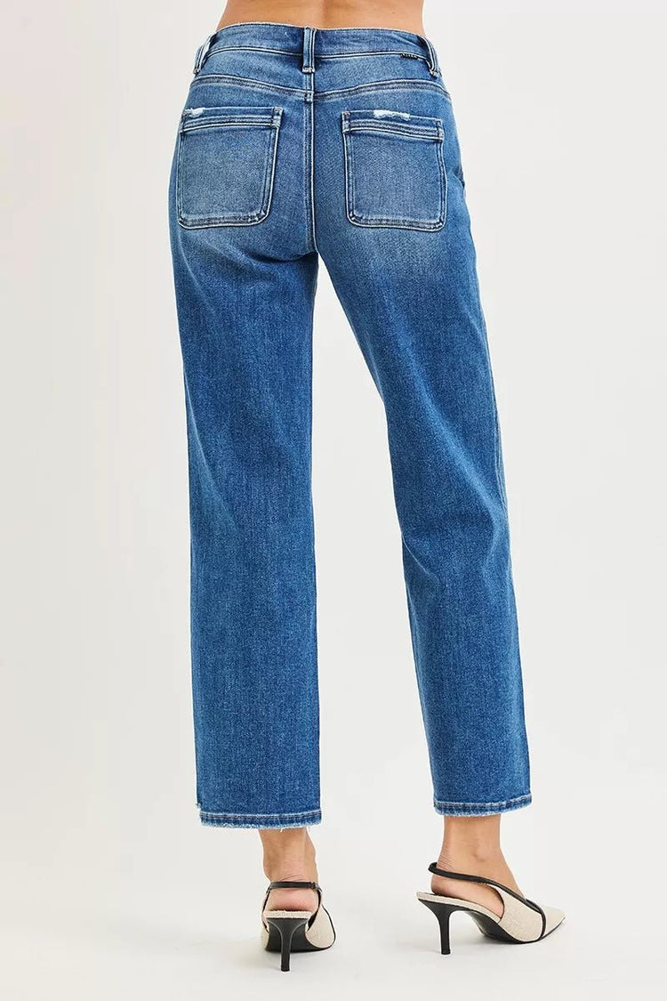Women's Classic Blue Jeans Pants - Allen Fitness | Running Shoes, Leggings & Activewear UK