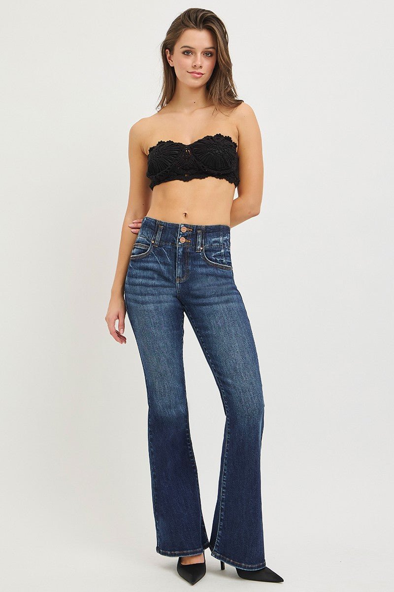 Women's Classic Blue Jeans Pants - Allen Fitness | Running Shoes, Leggings & Activewear UK