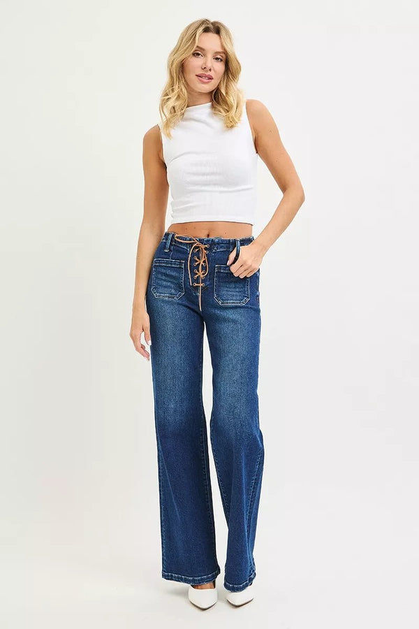 Women's Classic Blue Jeans Pants - Allen Fitness | Running Shoes, Leggings & Activewear UK