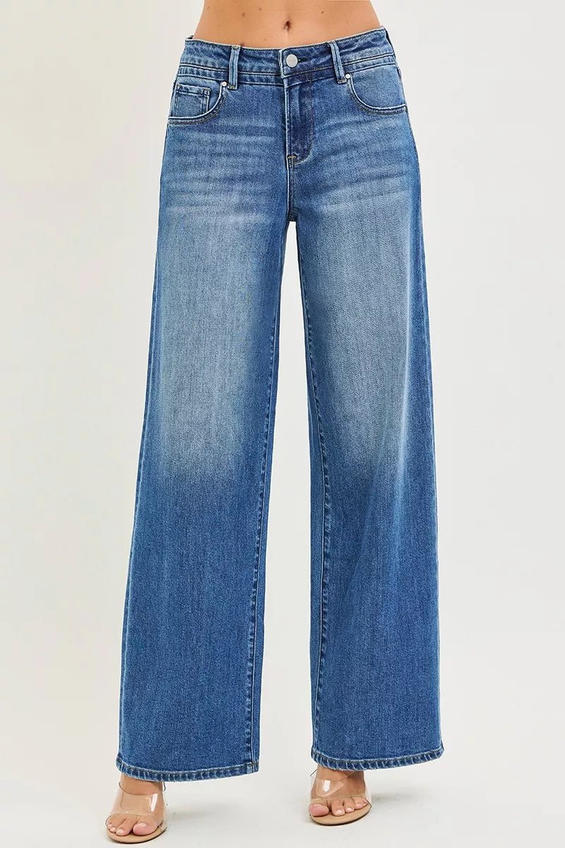 Women's Classic Blue Jeans Pants - Allen Fitness | Running Shoes, Leggings & Activewear UK