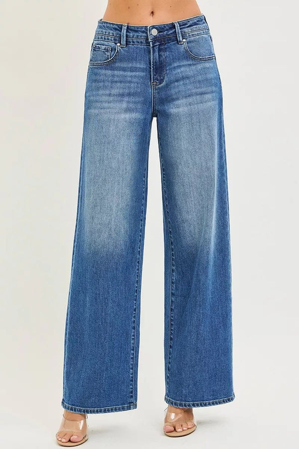Women's Classic Blue Jeans Pants - Allen Fitness | Running Shoes, Leggings & Activewear UK