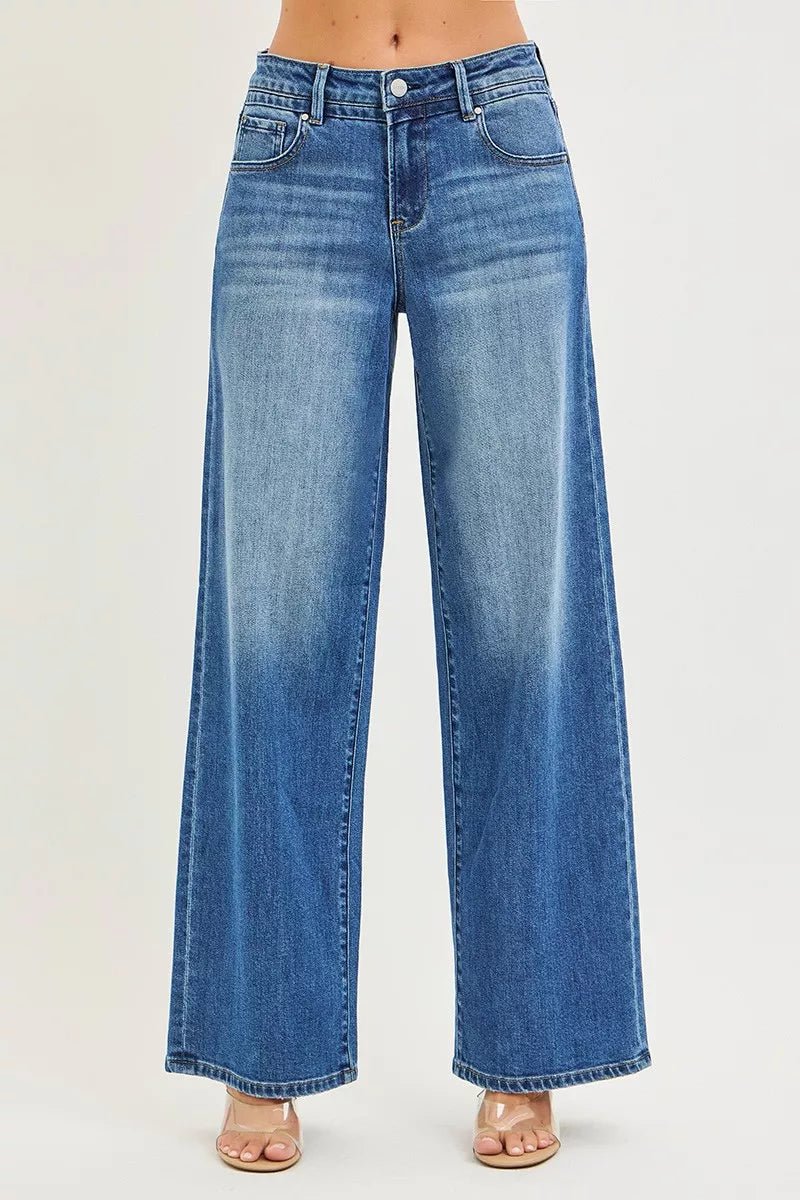 Women's Classic Blue Jeans Pants - Allen Fitness | Running Shoes, Leggings & Activewear UK