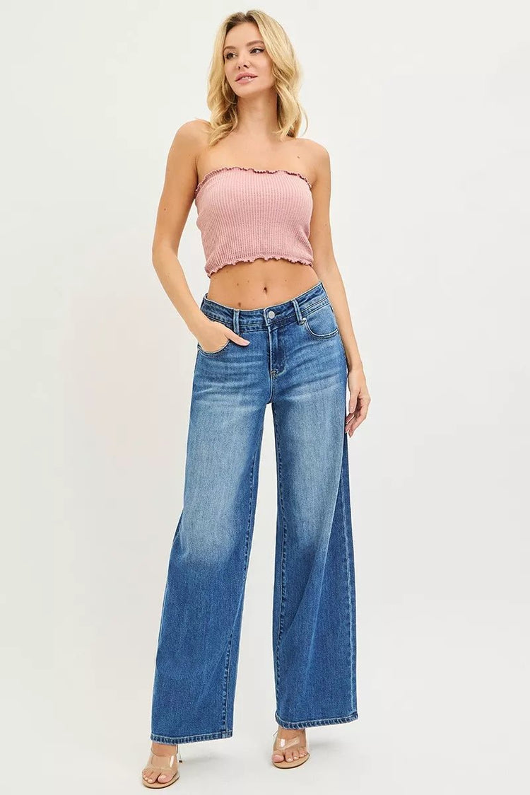 Women's Classic Blue Jeans Pants - Allen Fitness | Running Shoes, Leggings & Activewear UK