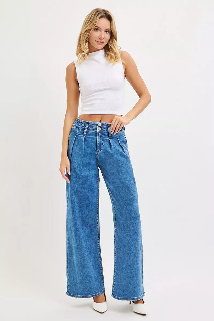 Women's Classic Blue Jeans Pants - Allen Fitness | Running Shoes, Leggings & Activewear UK