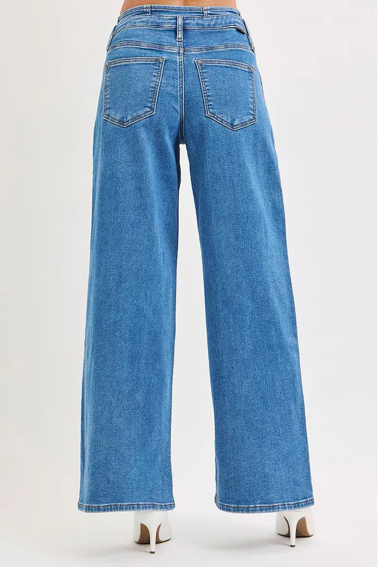 Women's Classic Blue Jeans Pants - Allen Fitness | Running Shoes, Leggings & Activewear UK