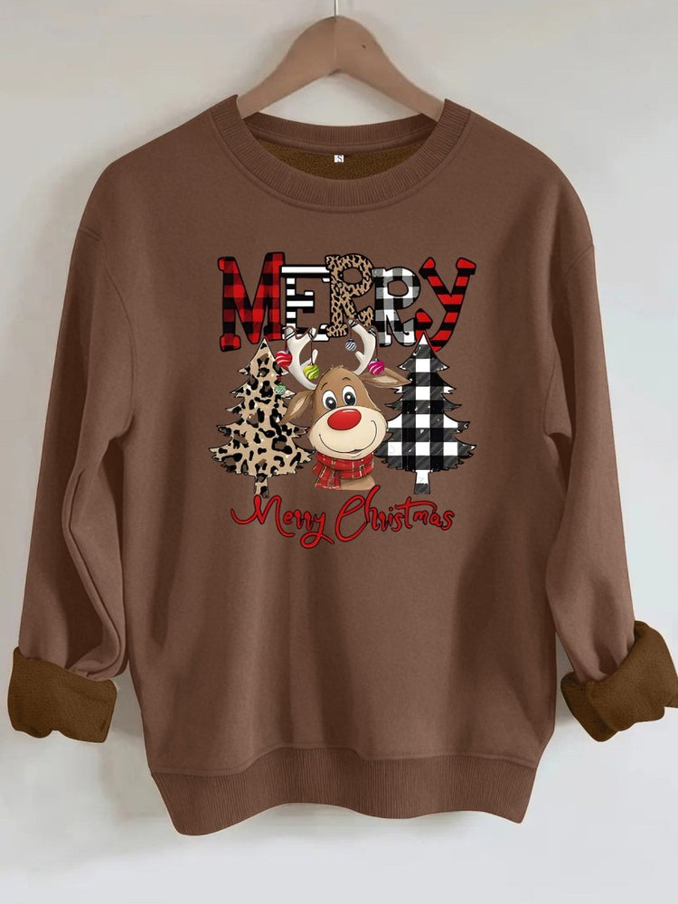 Round neck long sleeved sweatshirt - Premium Fitness & Activewear