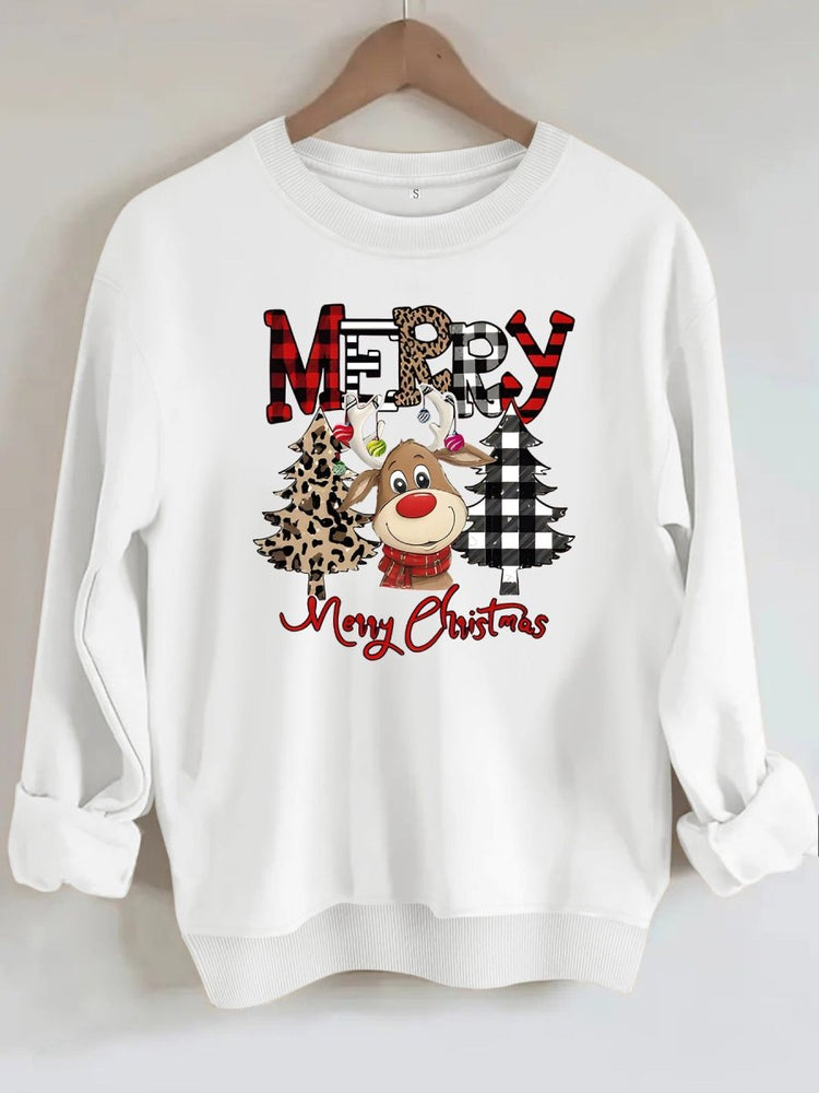 Round neck long sleeved sweatshirt - Premium Fitness & Activewear