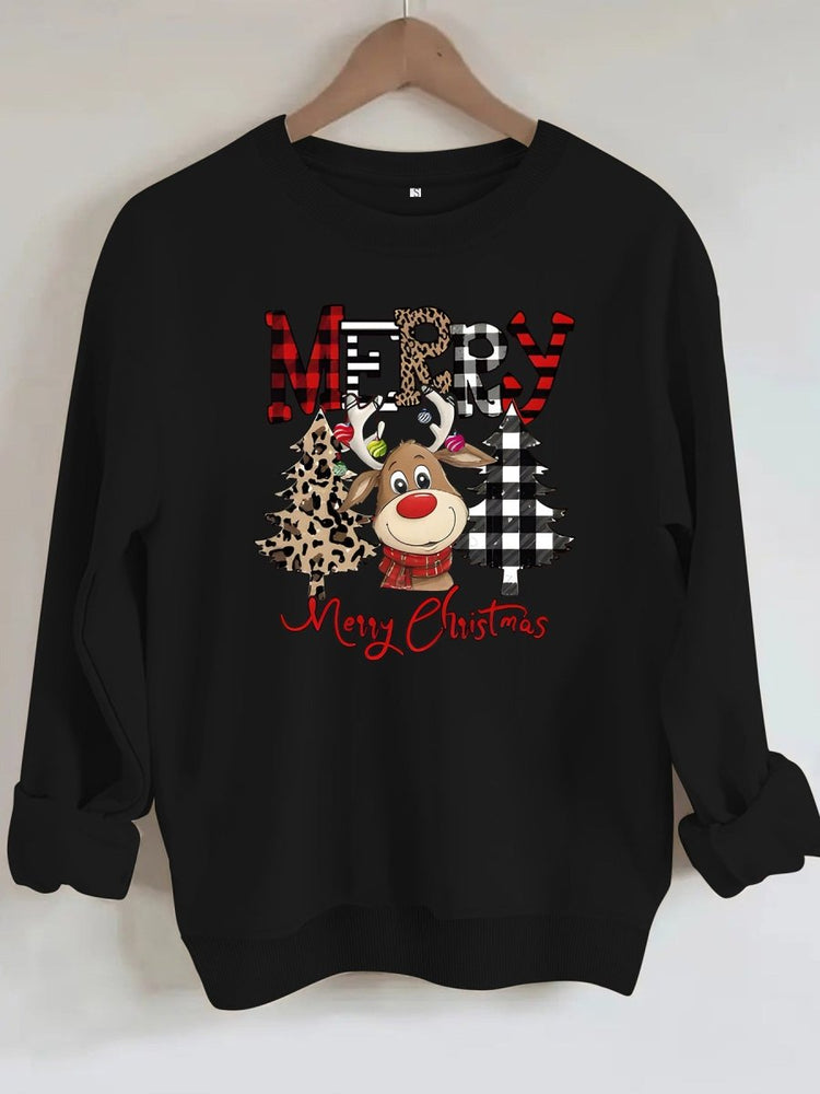 Round neck long sleeved sweatshirt - Premium Fitness & Activewear