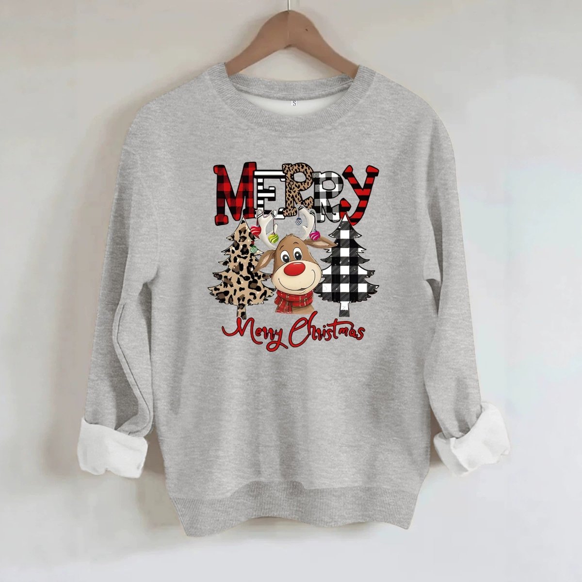 Round neck long sleeved sweatshirt - Premium Fitness & Activewear