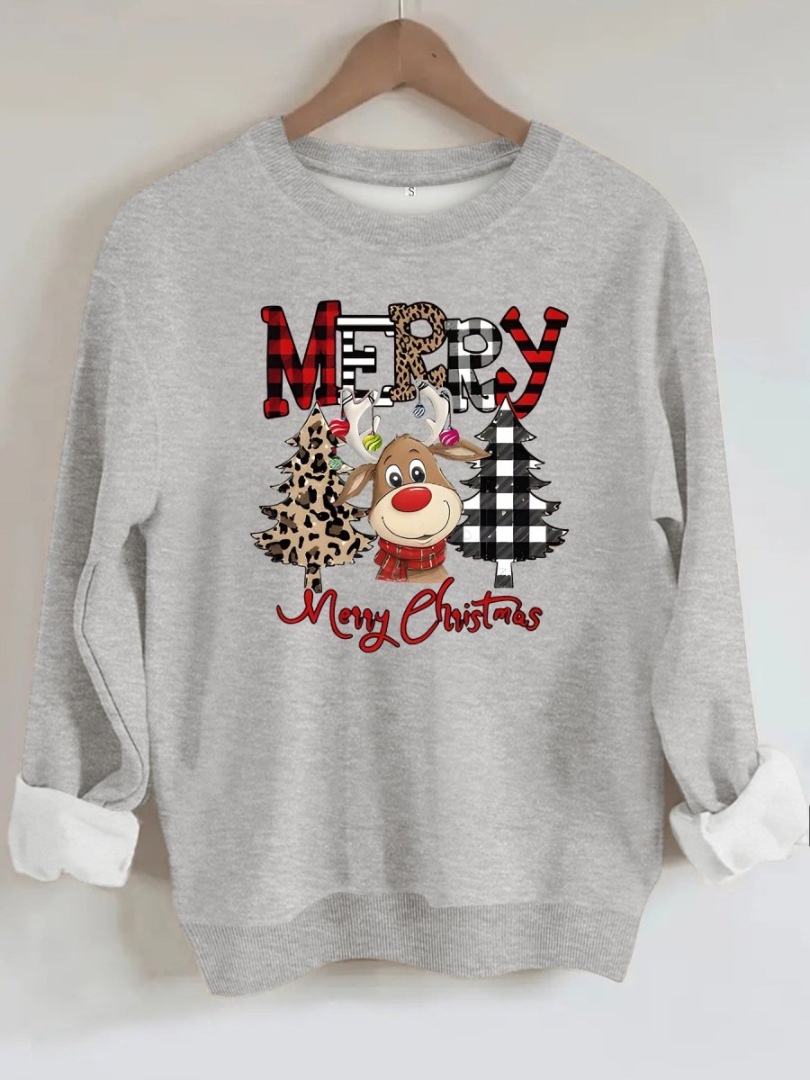 Round neck long sleeved sweatshirt - Premium Fitness & Activewear