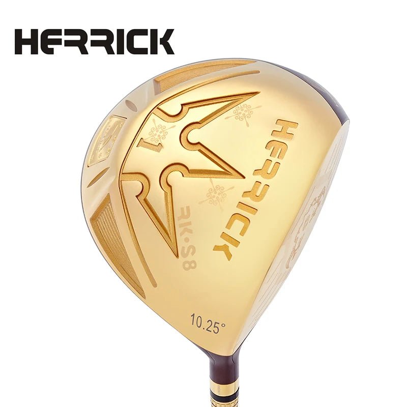 Rubber Grip Professional CNC Milled Right - handed Ladies/Men's Golf Clubs Driver - Allen - Fitness