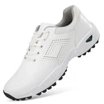 Men's Rubber Golf Shoes - Custom Microfiber, Breathable Outdoor Footwear, Sizes 40-47 - Allen-Fitness