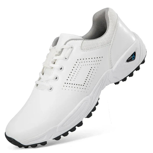 Men's Rubber Golf Shoes - Custom Microfiber, Breathable Outdoor Footwear, Sizes 40-47