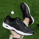 Men's Rubber Golf Shoes - Custom Microfiber, Breathable Outdoor Footwear, Sizes 40-47 - Allen-Fitness
