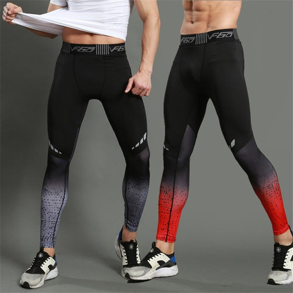 Running Compression Pants Tights Men Sports Leggings Fitness Sportswear Long Trousers Gym Training Pants Skinny Leggins Hombre - Premium Fitness & Activewear for Men & Women|UK