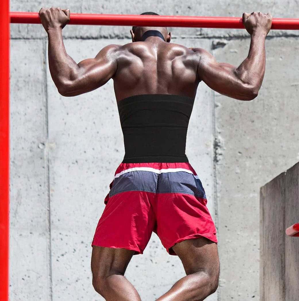 Sauna Waist Trimmer Belt for Men - Allen - Fitness