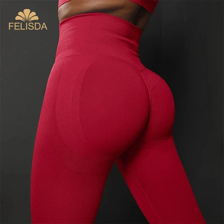 Seamless Fitness Wear Gym Leggings Women Tights Sports Clothing Yoga Pants - Allen-Fitness