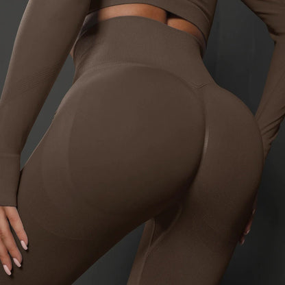 Seamless Fitness Wear Gym Leggings Women Tights Sports Clothing Yoga Pants - Allen - Fitness