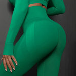 Seamless Fitness Wear Gym Leggings Women Tights Sports Clothing Yoga Pants - Allen-Fitness