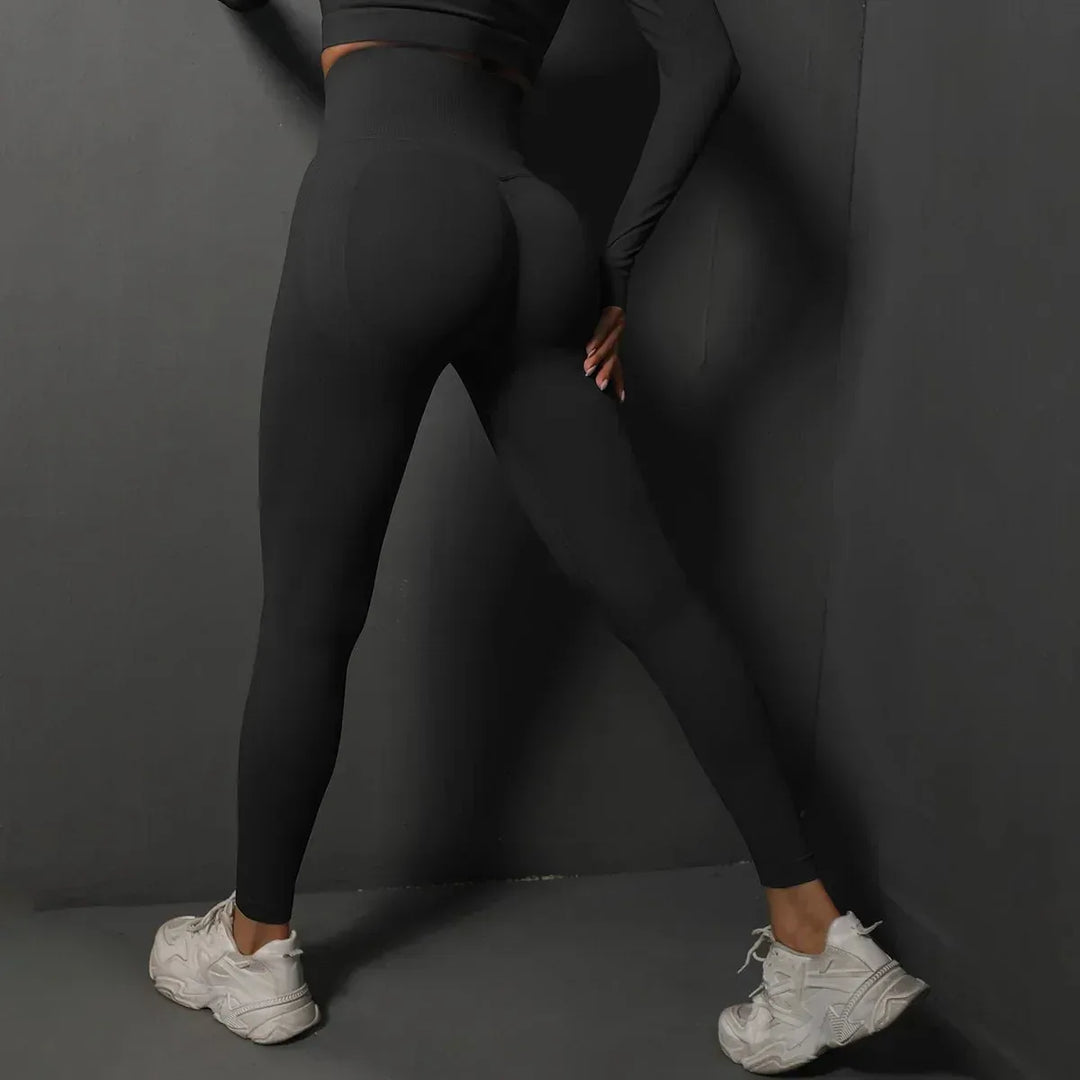 Seamless Fitness Wear Gym Leggings Women Tights Sports Clothing Yoga Pants - Allen-Fitness