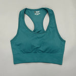 Seamless Sports Bra Set with Peach Hip Trousers – Super Stretch Long Sleeve Yoga Outfit S, M, L - Allen-Fitness