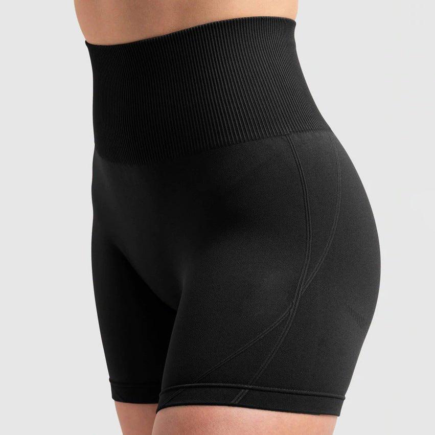 Seamless Sports Bra Set with Peach Hip Trousers – Super Stretch Long Sleeve Yoga Outfit S, M, L - Allen-Fitness