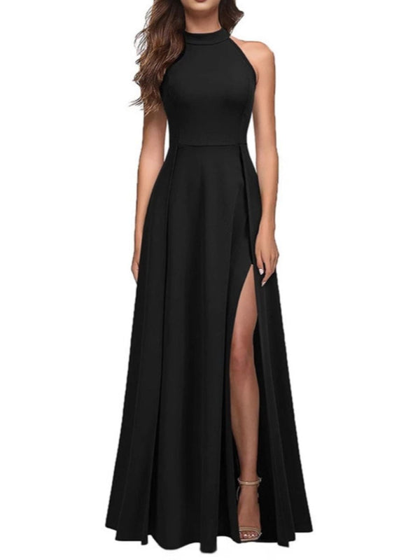 Sleeveless Slit Maxi Dress