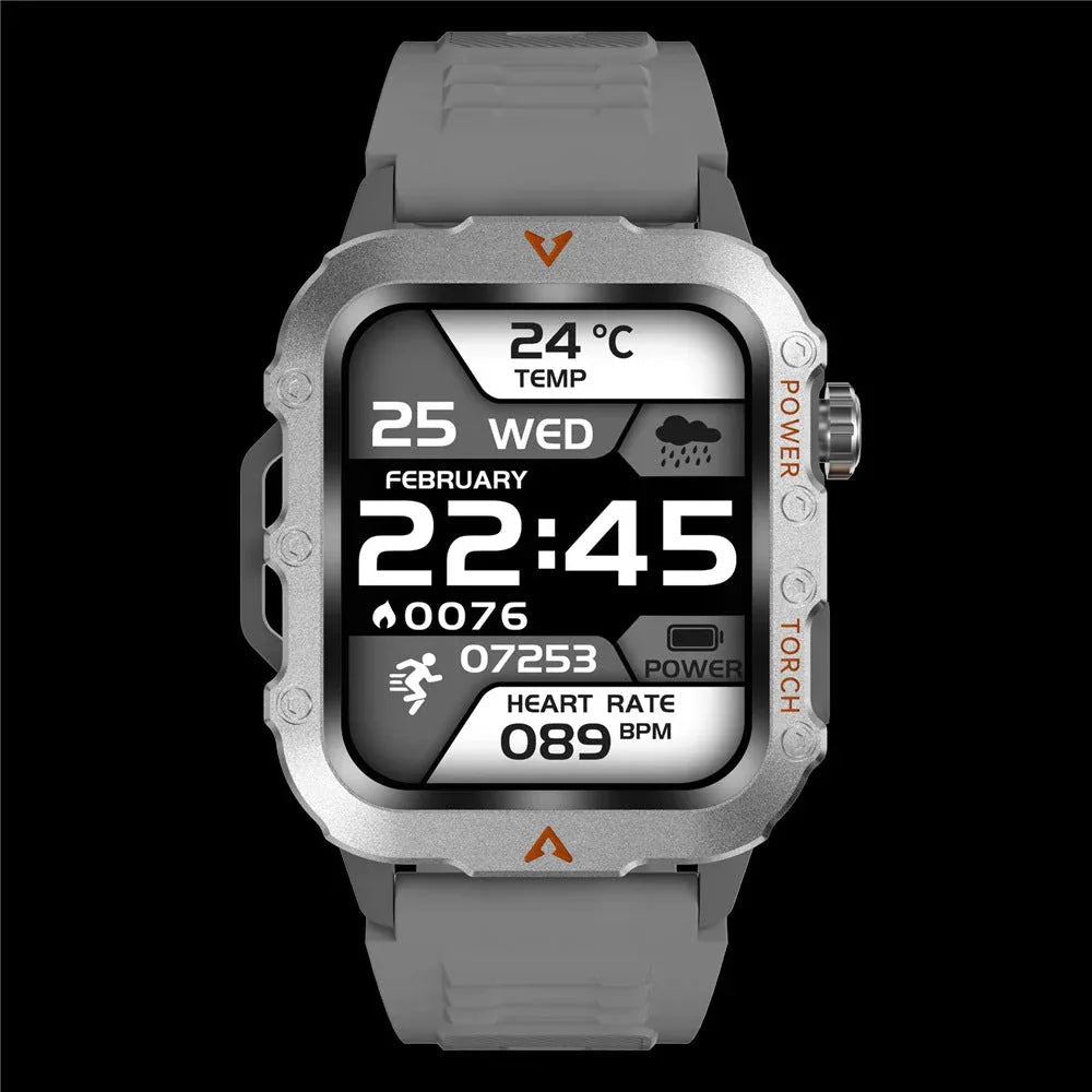 Smart Watch Bluetooth Calling Outdoor Sports - Fitness Tracker With Heart Rate Monitor &amp; Sleek Design - Allen-Fitness