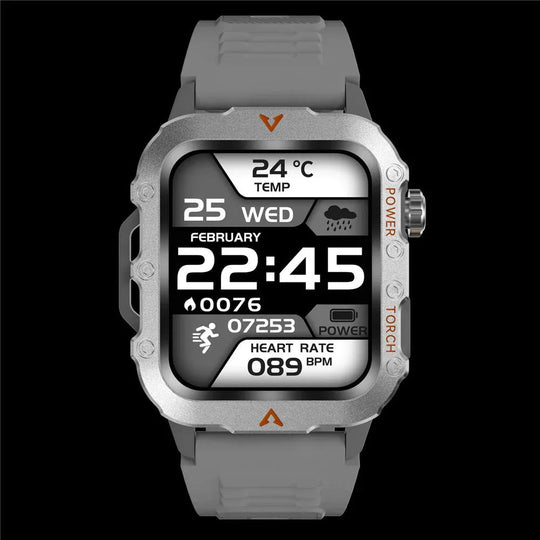Smart Watch Bluetooth Calling Outdoor Sports - Fitness Tracker With Heart Rate Monitor &amp; Sleek Design - Allen-Fitness