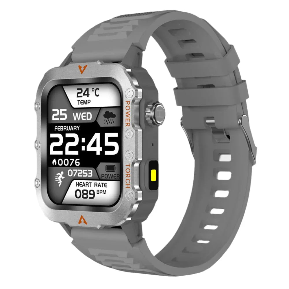 Smart Watch Bluetooth Calling Outdoor Sports - Fitness Tracker With Heart Rate Monitor &amp; Sleek Design - Allen-Fitness
