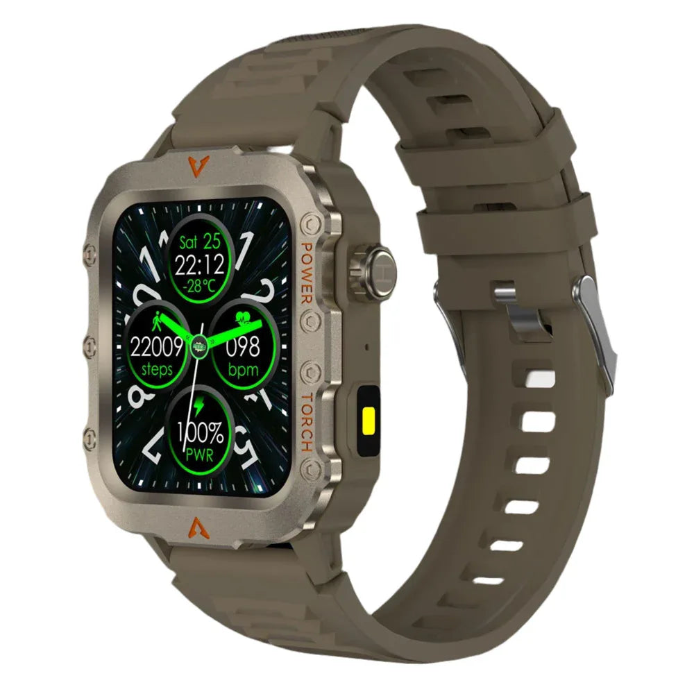 Smart Watch Bluetooth Calling Outdoor Sports - Fitness Tracker With Heart Rate Monitor &amp; Sleek Design - Allen-Fitness