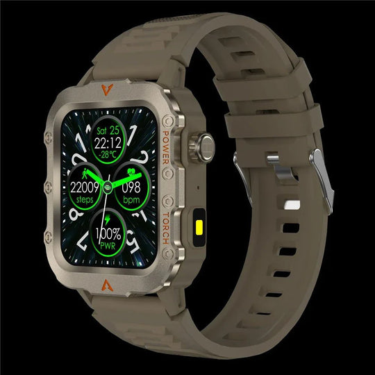 Smart Watch Bluetooth Calling Outdoor Sports - Fitness Tracker With Heart Rate Monitor &amp; Sleek Design - Allen-Fitness