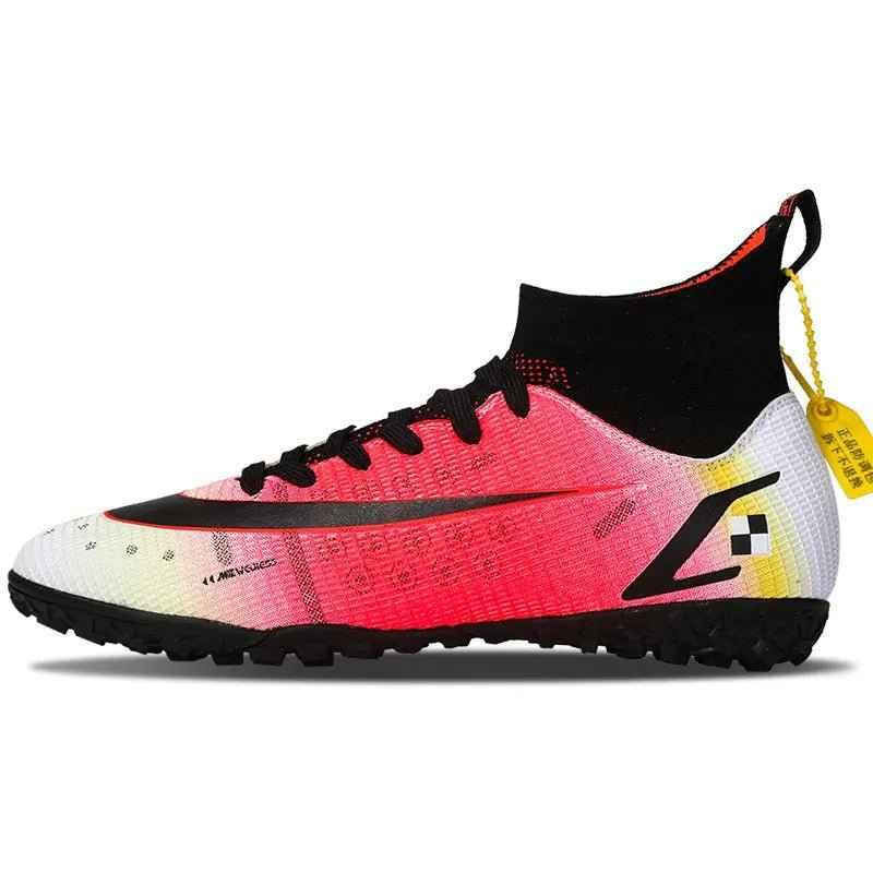 Soccer Shoes From Turkey Original Boots Footsal Football Artificial Leather Four Seasone Futsal Different Color - Allen-Fitness