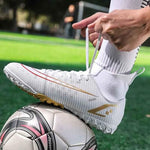 Soccer Shoes From Turkey Original Boots Footsal Football Artificial Leather Four Seasone Futsal Different Color - Allen-Fitness