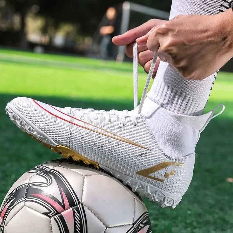Soccer Shoes From Turkey Original Boots Footsal Football Artificial Leather Four Seasone Futsal Different Color - Allen-Fitness