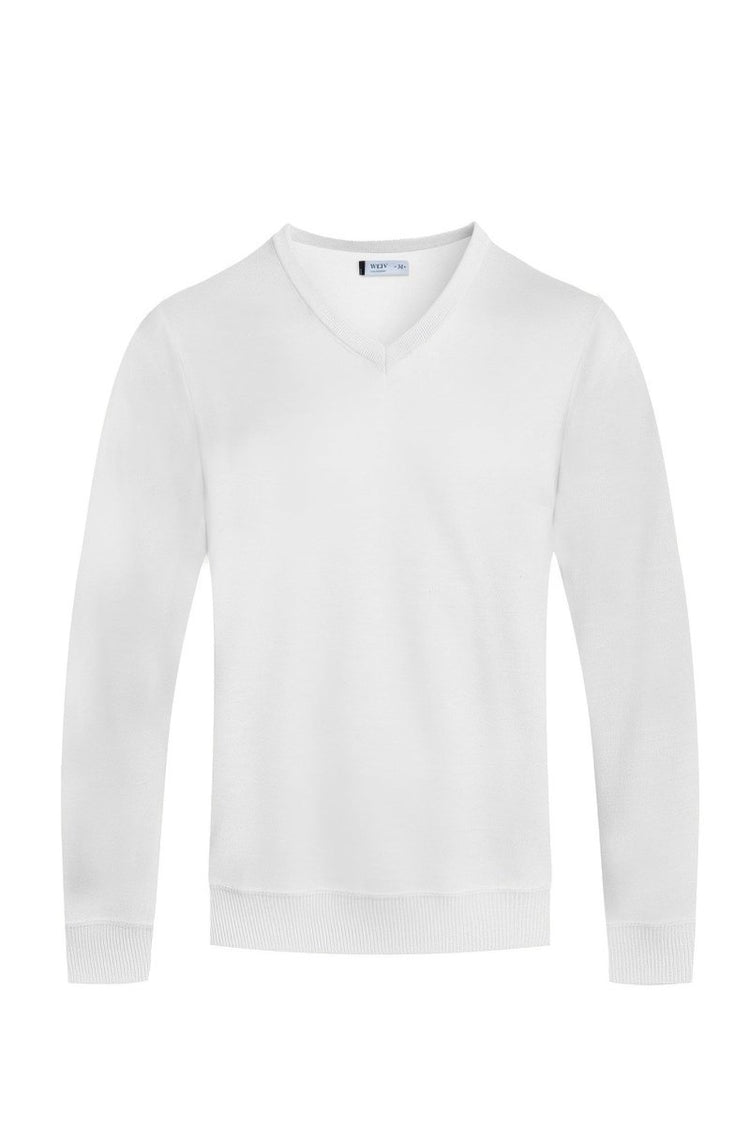 White sweater on a white background