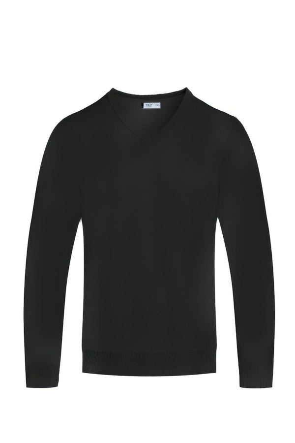 Classic V-neck Jumper For Men Casual Wear
