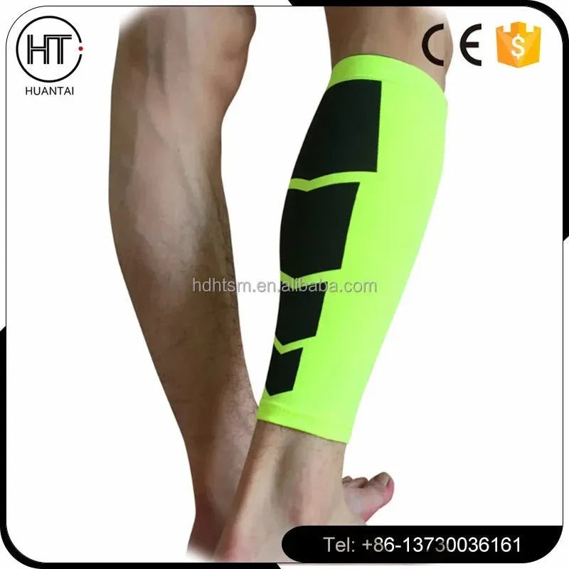 Sports Compression Sleeves for Calf & Shin Support - Moderate Compression, M-XL, Multiple Colors - Allen-Fitness