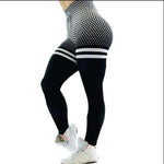 Women's Seamless Leggings UK - High-Waisted Starry Sky Print with Butt-Lifting Feature for Yoga & Fitness - Allen-Fitness