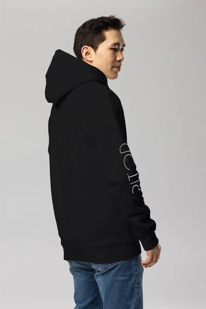 Stylish Streetwear Hoodie - Eco-Friendly 100% Organic Cotton with Unique Branding Details - Allen-Fitness