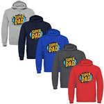 Super Dad Hoodie - Perfect Father's Day Hoodie with Pouch Pocket & Comfy Fleece Lining - Allen-Fitness