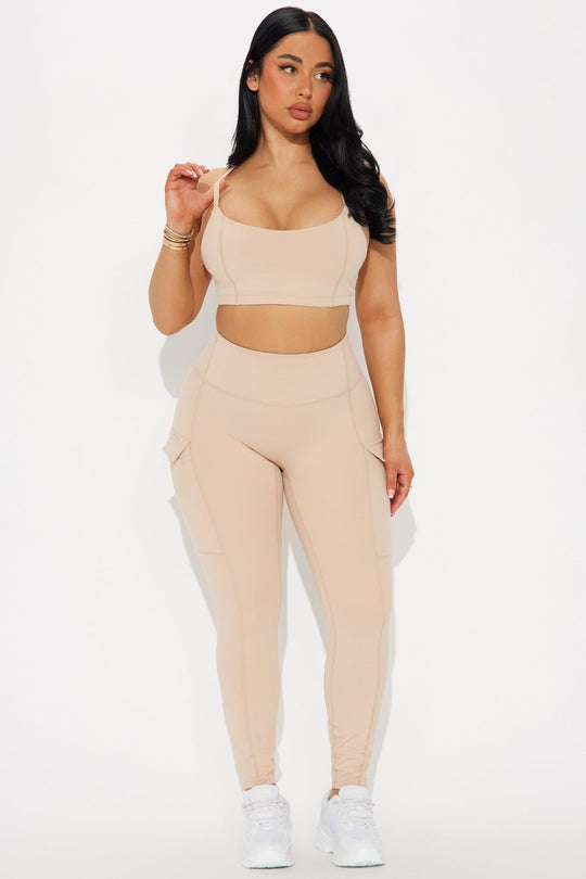 Sweat Out Super Soft Sports Bra For Women - Tan - Premium Fitness &amp; Activewear for Men &amp; Women|UK
